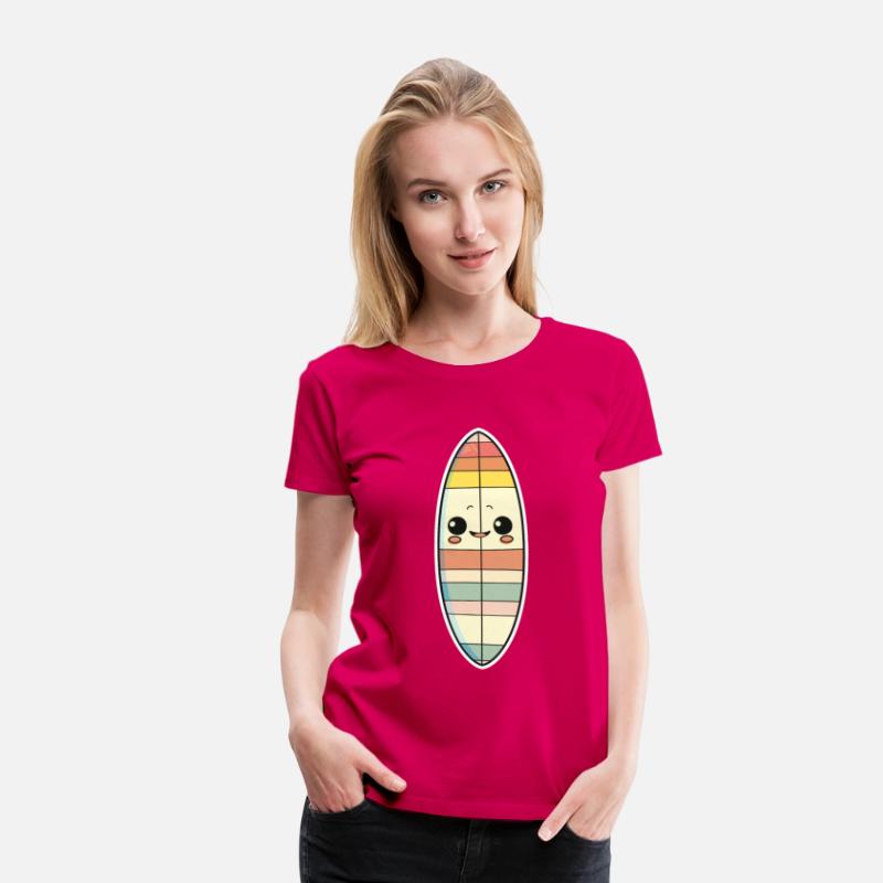 Surfboard Comic Style