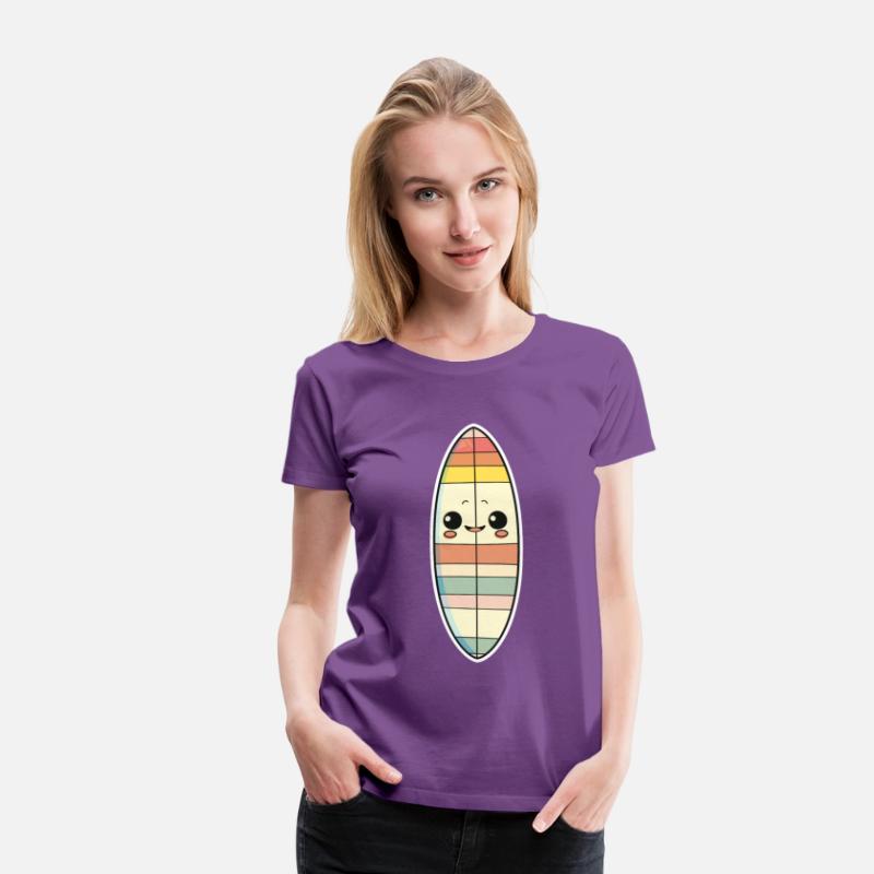 Surfboard Comic Style