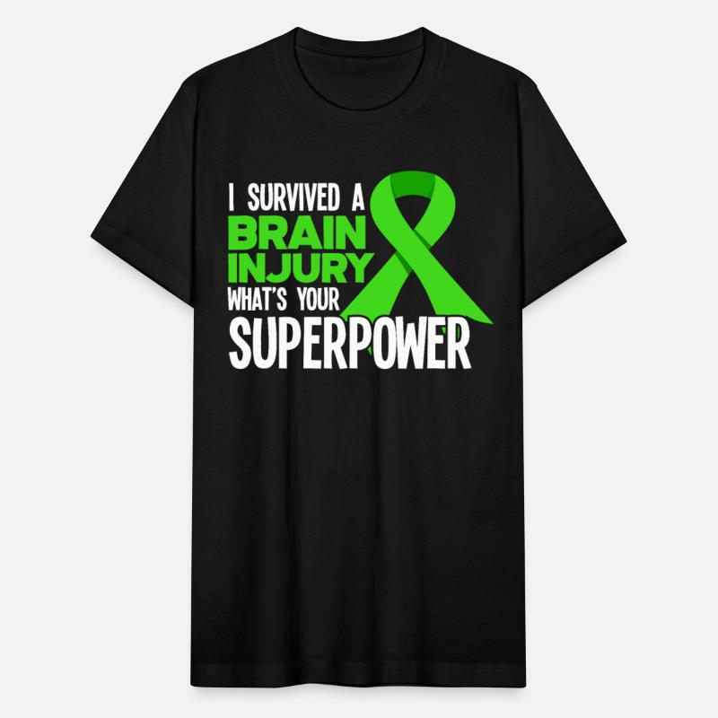 Survivor Traumatic Brain Injury Awareness Ribbon