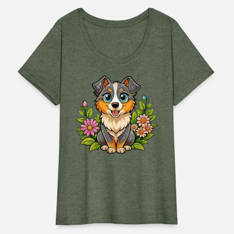 Sweet Australian Shepherd dog