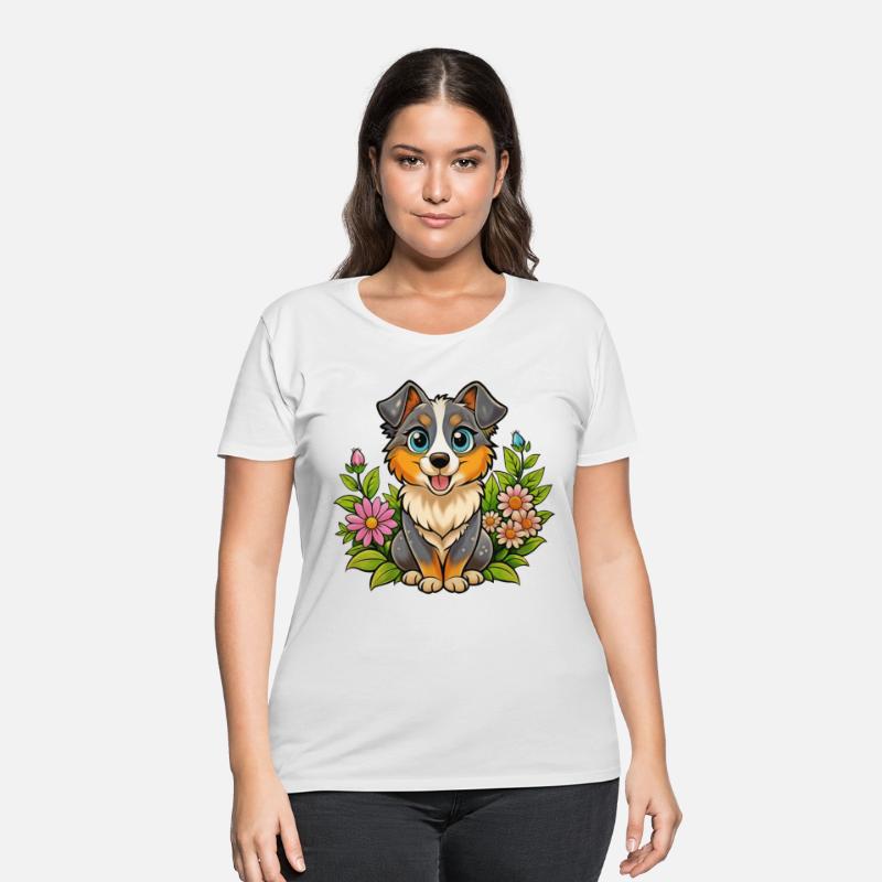 Sweet Australian Shepherd dog