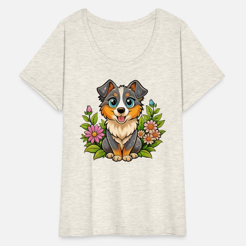 Sweet Australian Shepherd dog