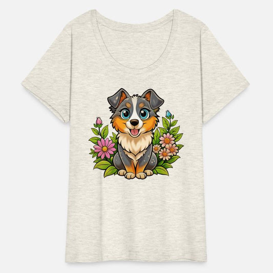 Sweet Australian Shepherd dog