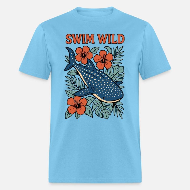 Swim Wild | Tropical Whale Shark Design