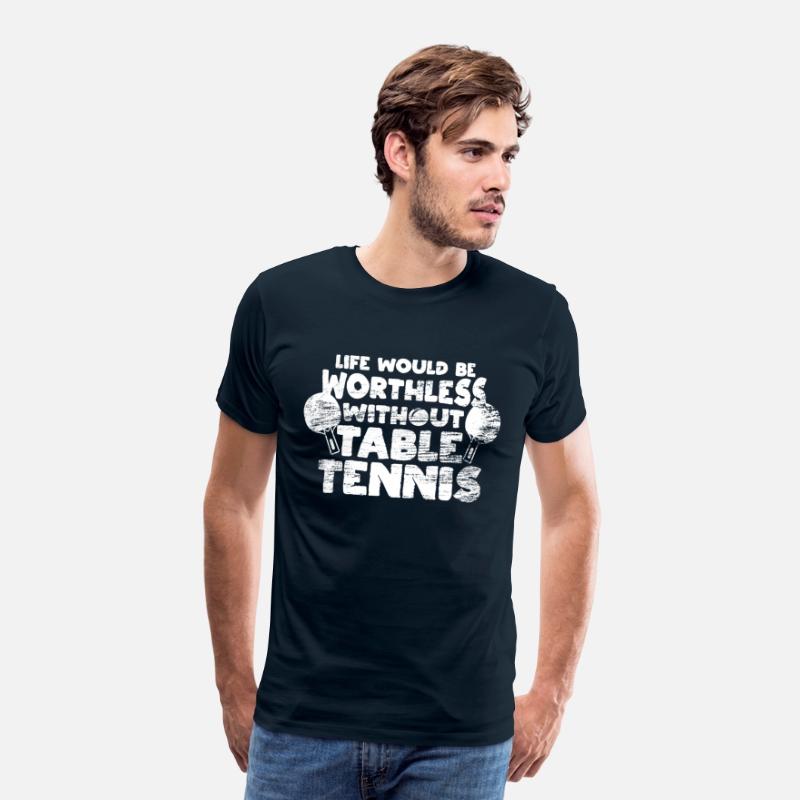 Table Tennis Player Saying