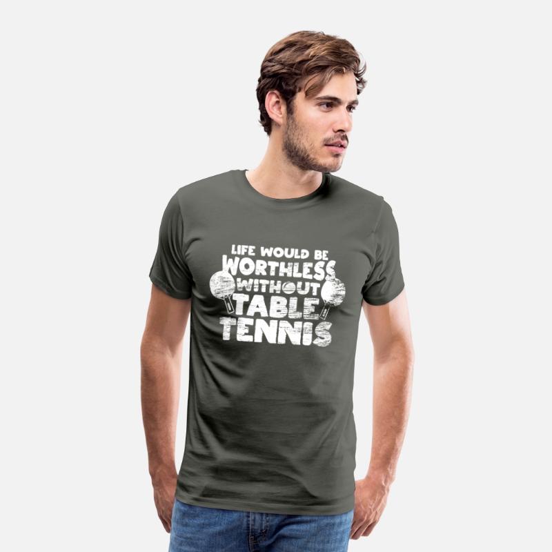 Table Tennis Player Saying