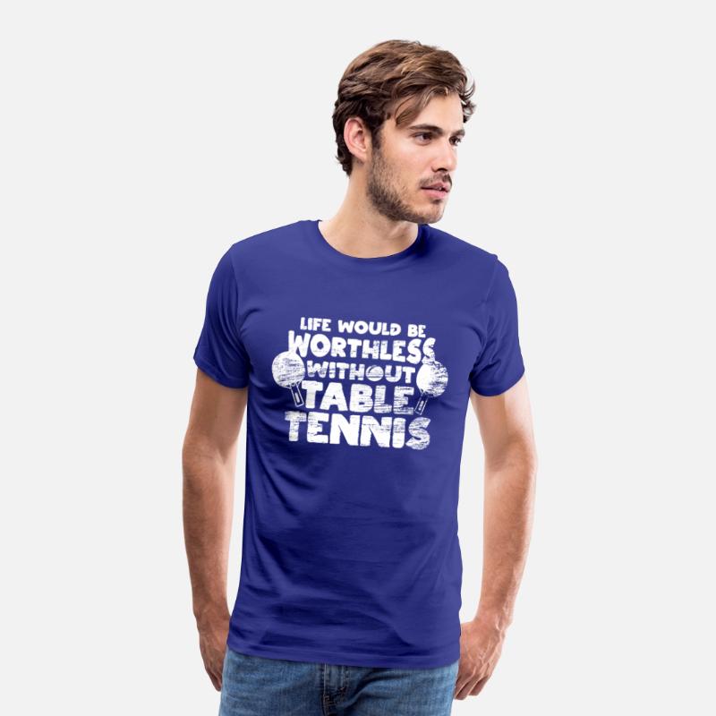 Table Tennis Player Saying