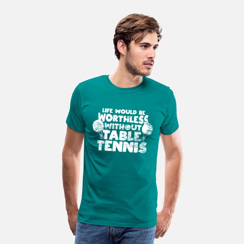 Table Tennis Player Saying