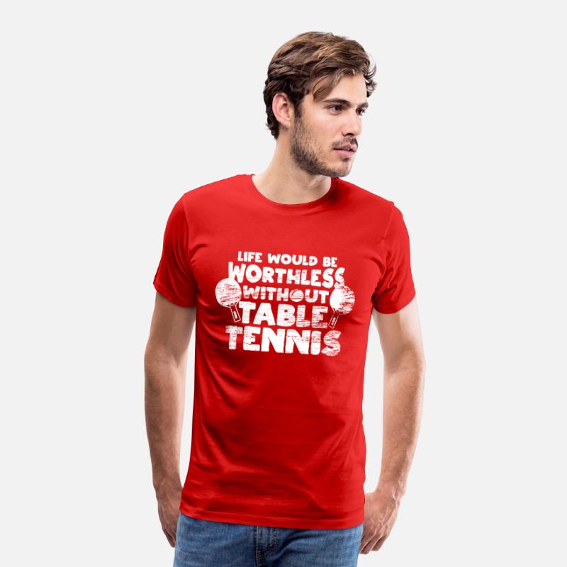 Table Tennis Player Saying