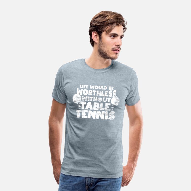 Table Tennis Player Saying