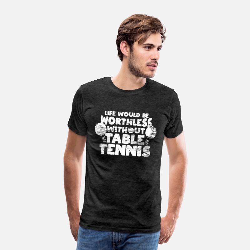 Table Tennis Player Saying