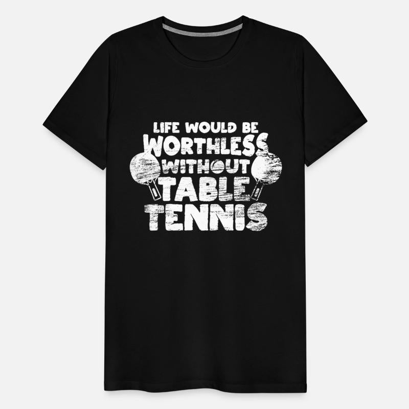 Table Tennis Player Saying