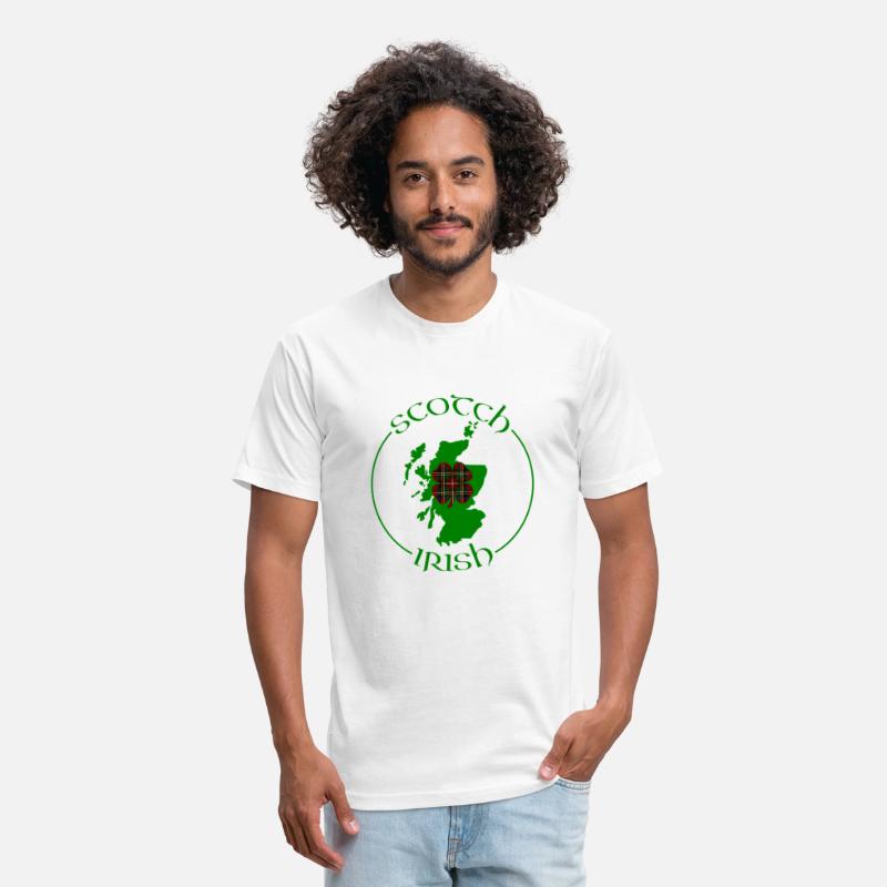 Tartan Shamrock Scotland Scotch Scots Irish Pride