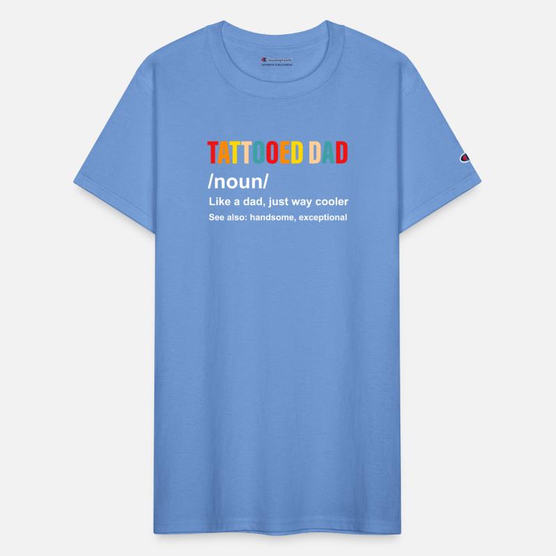 Tattooed dad