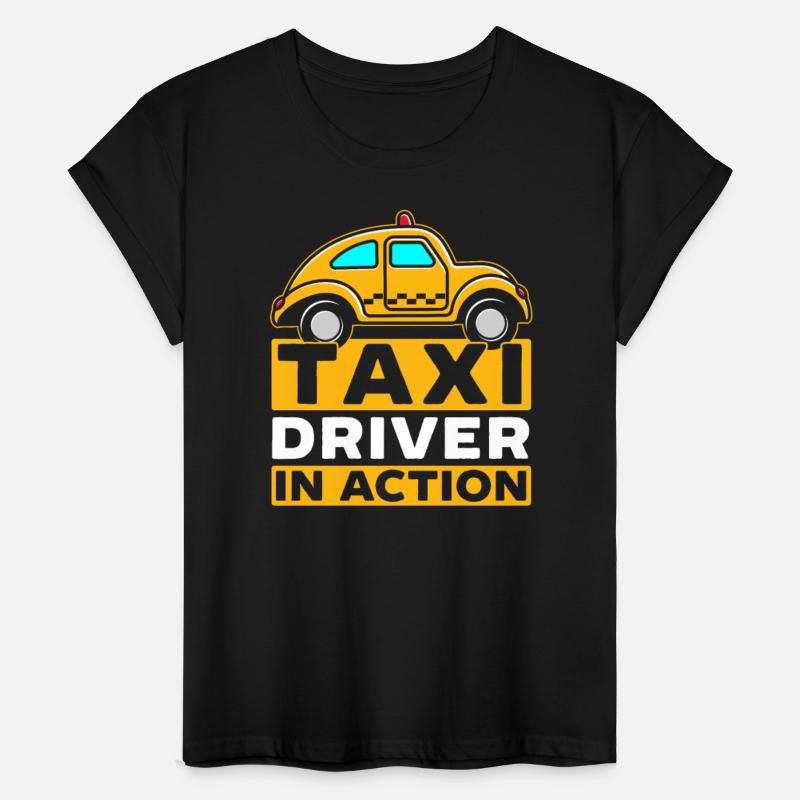 Taxi Driver In Action Taxicab Cab Driver Cabbie