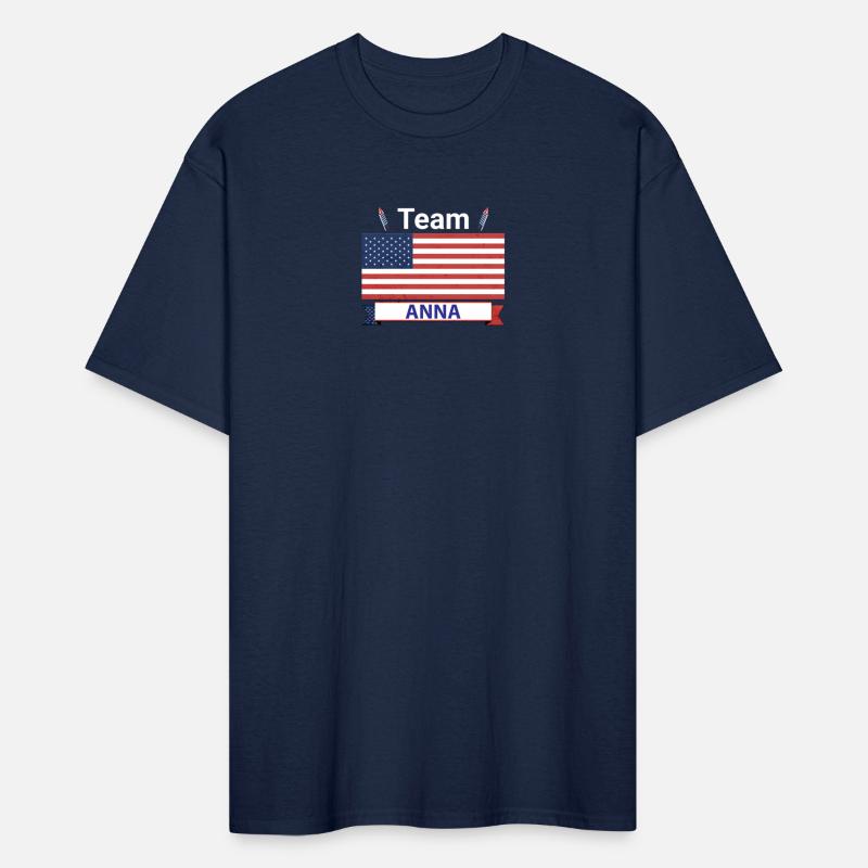 Team Anna USA American Flag Stars Stripe