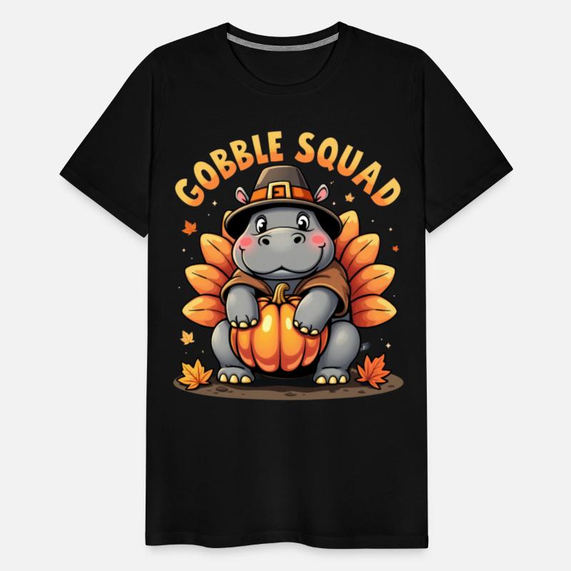 Thanksgiving Hippo Gobble Squad