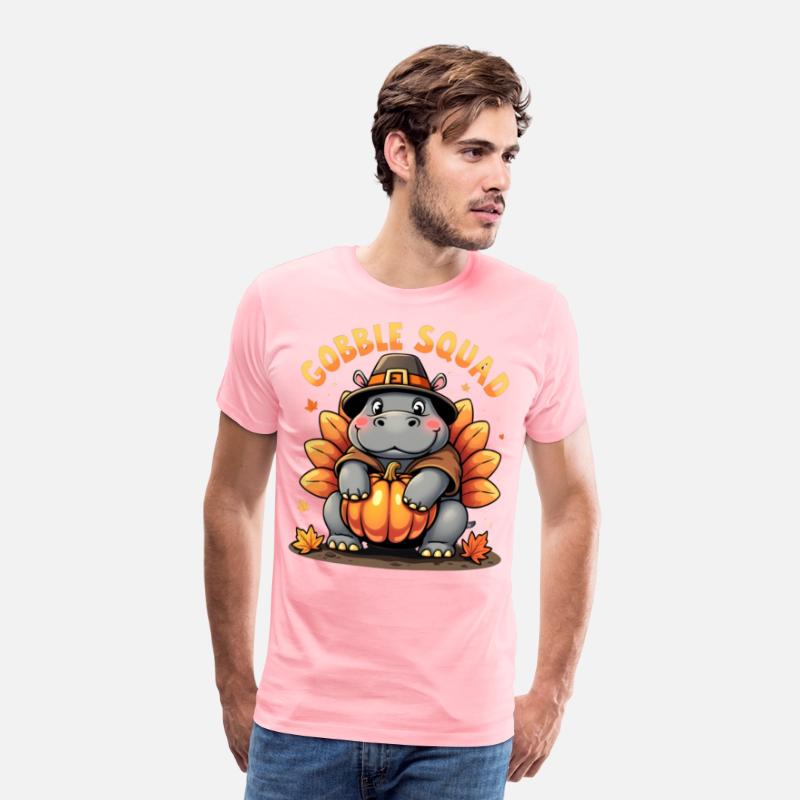 Thanksgiving Hippo Gobble Squad