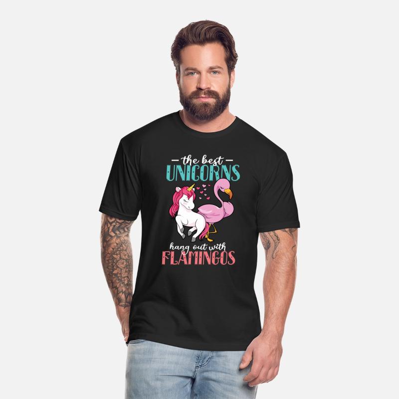 The best Unicorns Hang Out With Flamingos