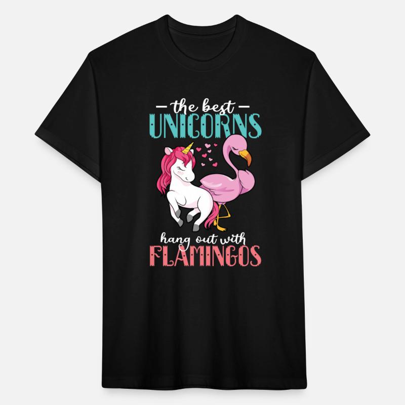 The best Unicorns Hang Out With Flamingos