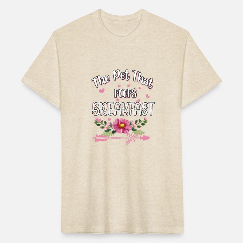 The Pet That Poops Breakfast Funny Humor Saying