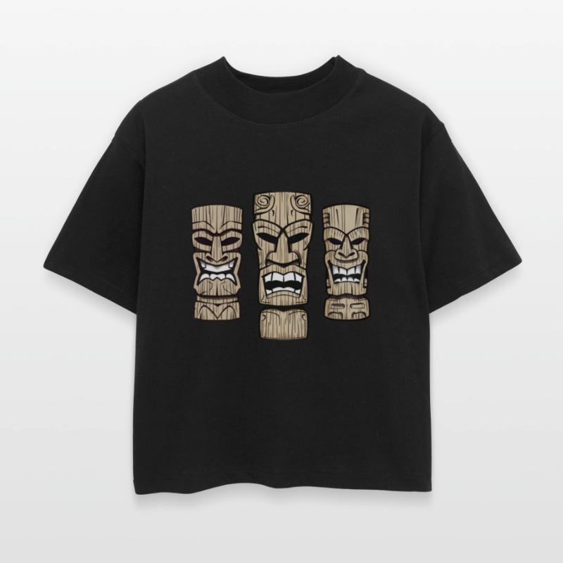 The Three Tiki's T-Shirt Design