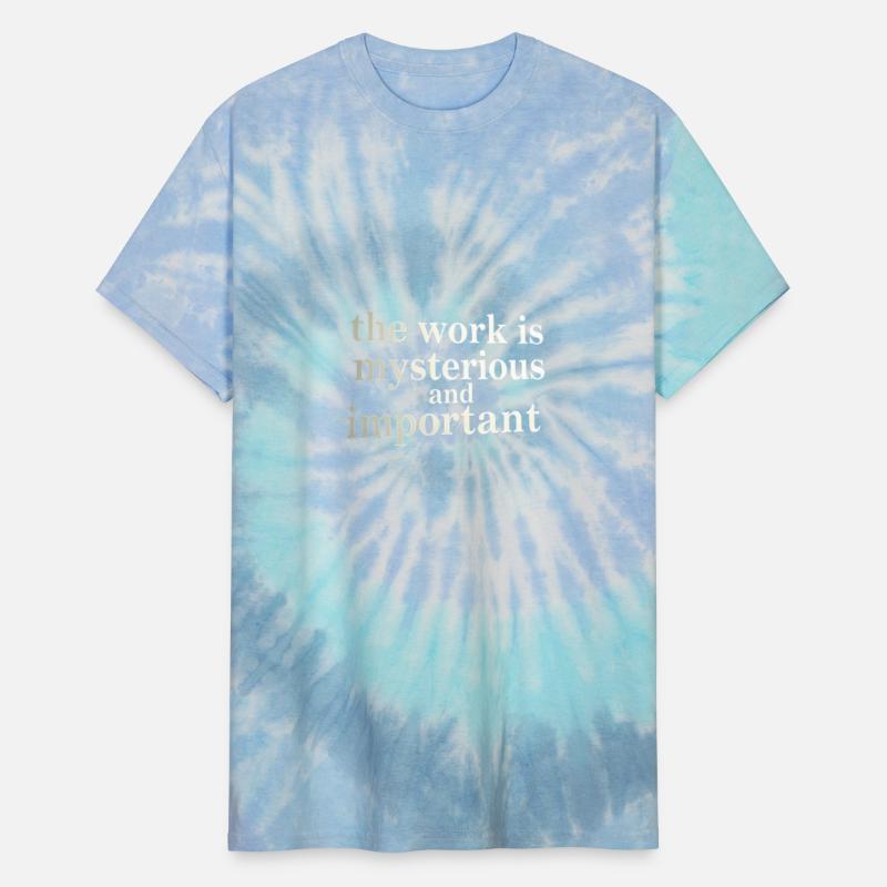 the work is mysterious and important