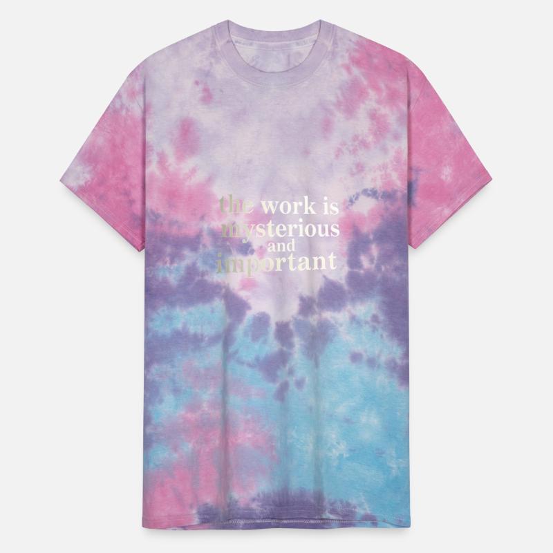 the work is mysterious and important