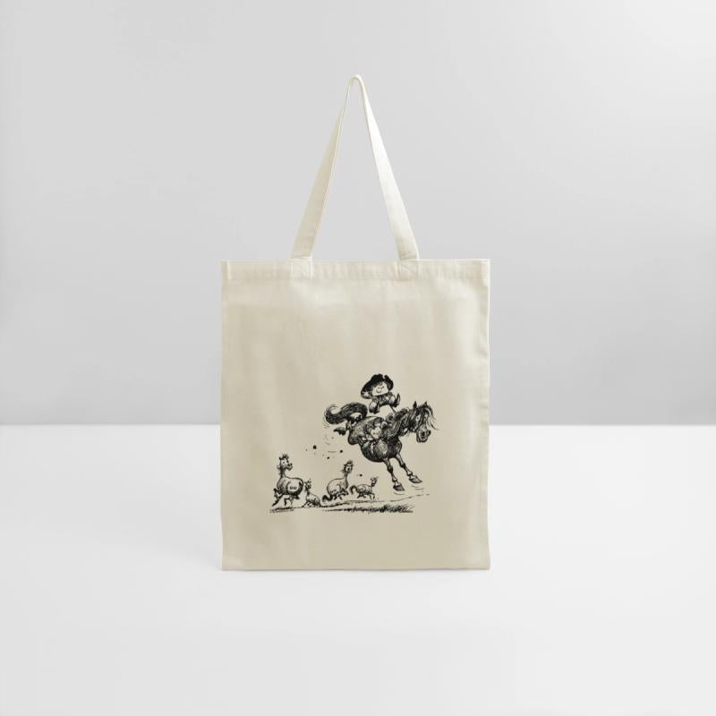 Thelwell Horseman Taming Wild Horse