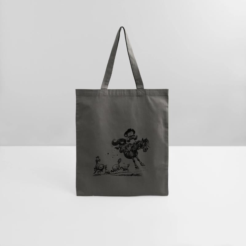 Thelwell Horseman Taming Wild Horse