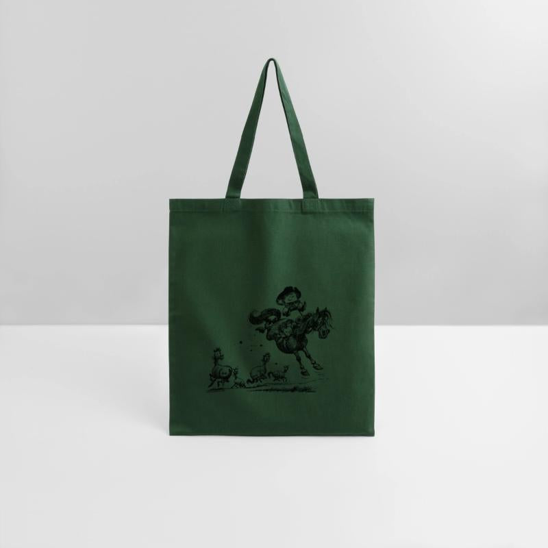 Thelwell Horseman Taming Wild Horse