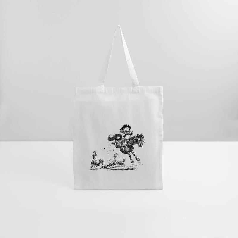 Thelwell Horseman Taming Wild Horse