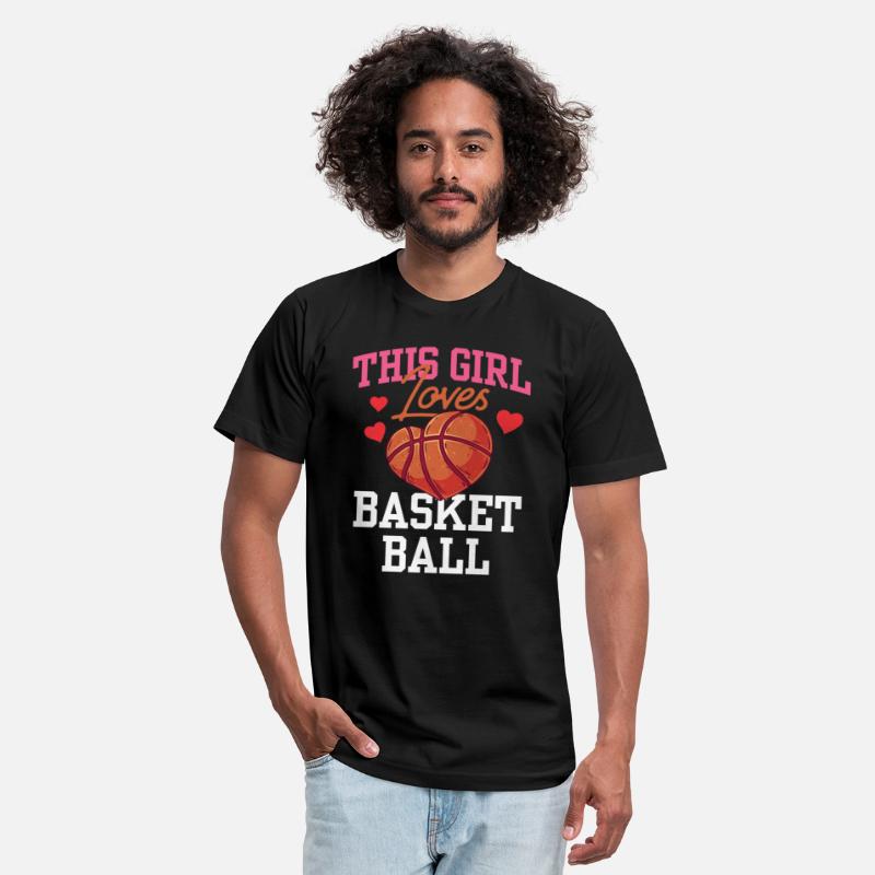 This Girl Loves Basketball Team Match Player