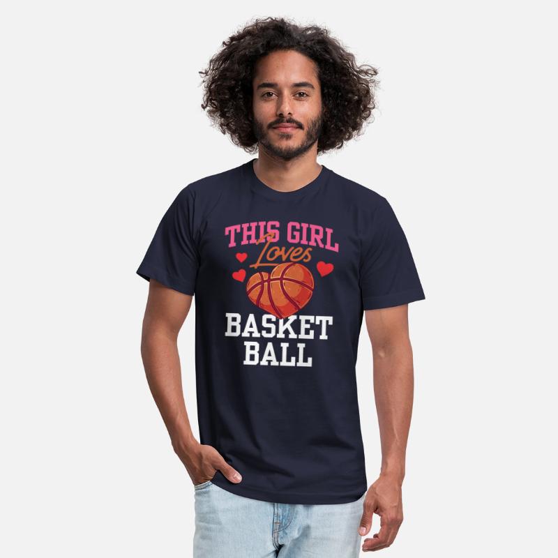 This Girl Loves Basketball Team Match Player