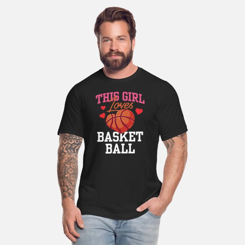 This Girl Loves Basketball Team Match Player