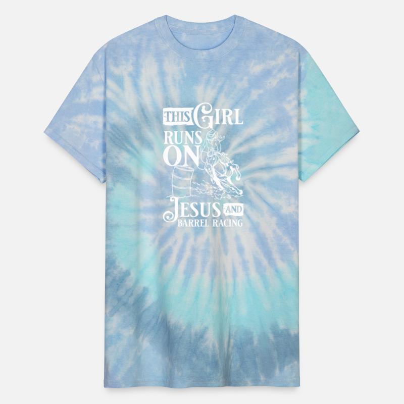 This Girl Runs Jesus Barrel Racing vintage