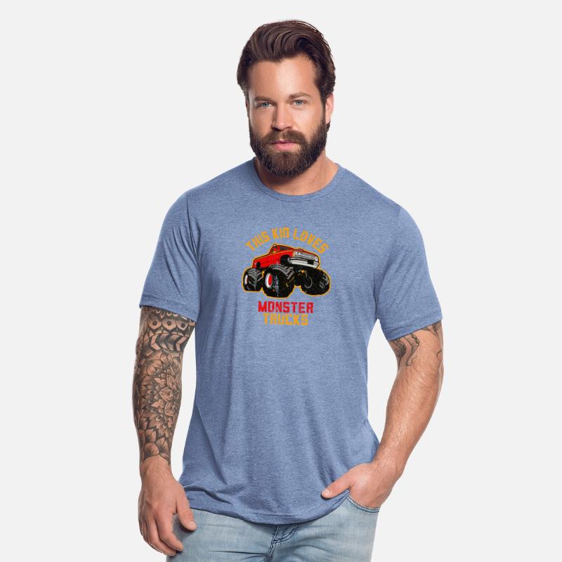 This Kid loves Monster Trucks