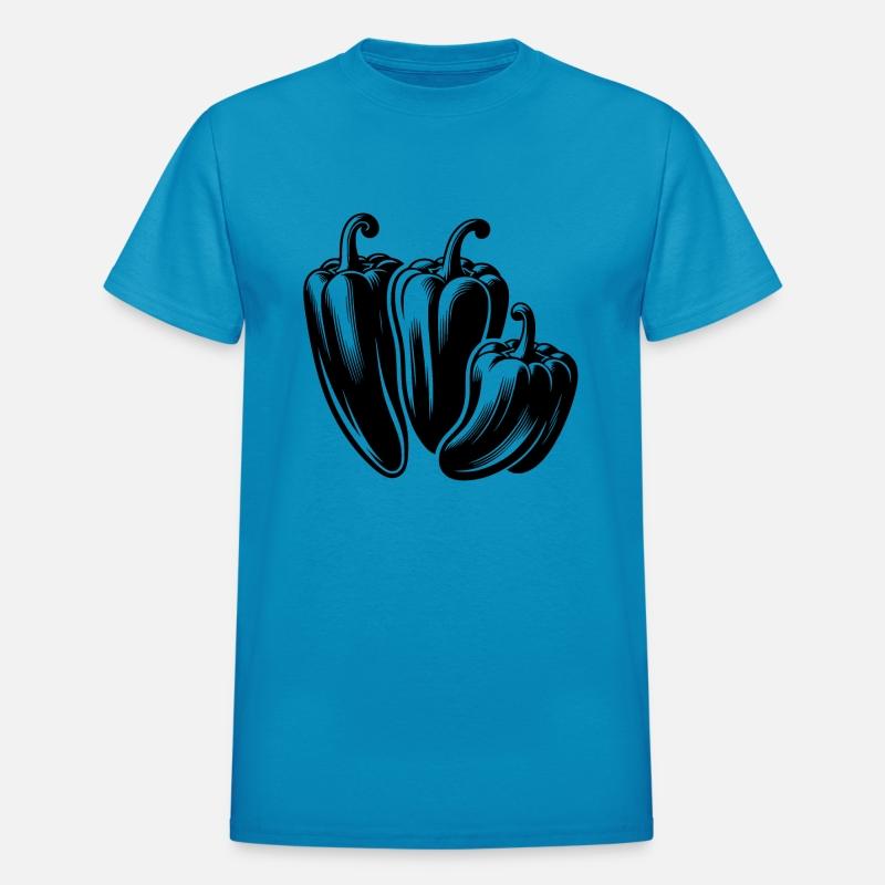 Three Peppers Simple Vegetable Design