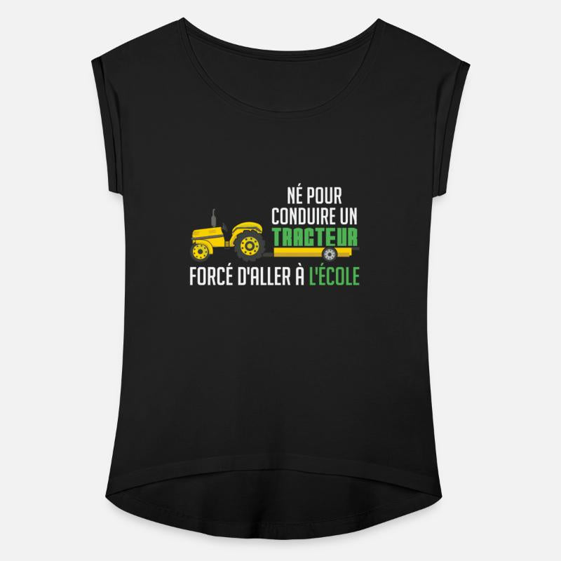 To Drive A Tractor Forced To School Farmer