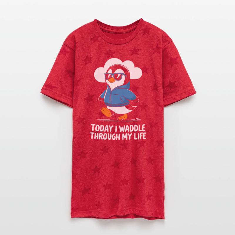 Today I Waddle Through My Life Penguin