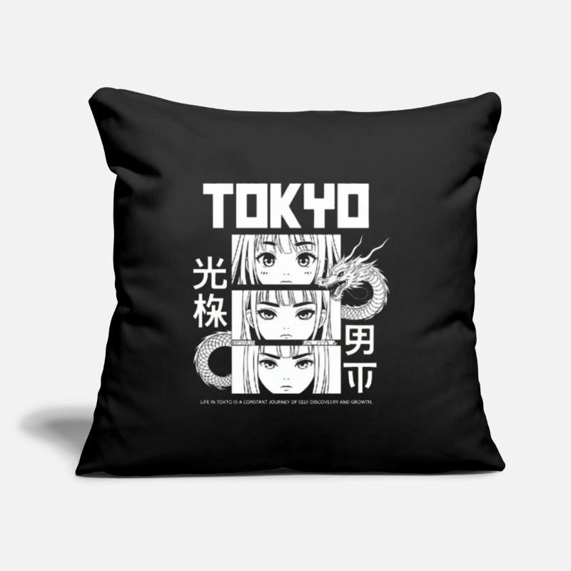 Tokyo-Inspired Manga Female Art Illustration