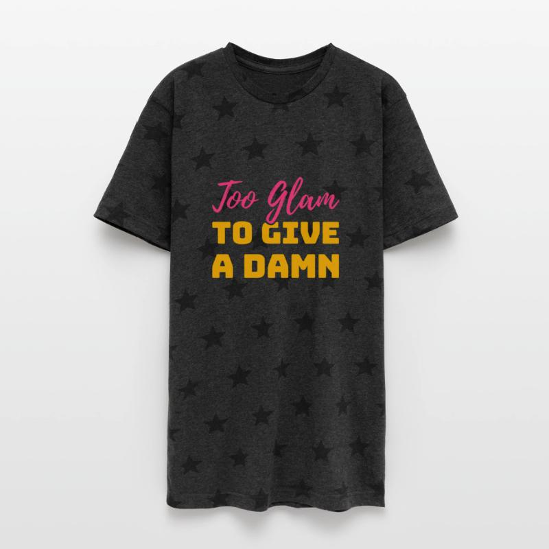 Too Glam to Give a Damn – Bold Pink & Gold Sassy