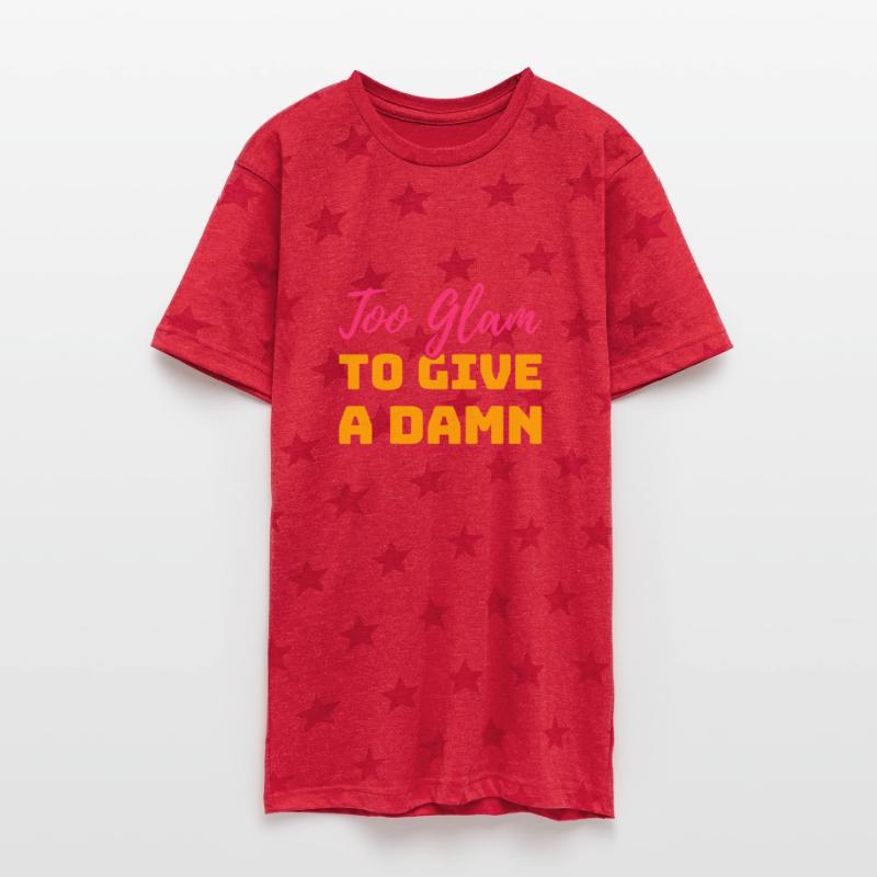 Too Glam to Give a Damn – Bold Pink & Gold Sassy