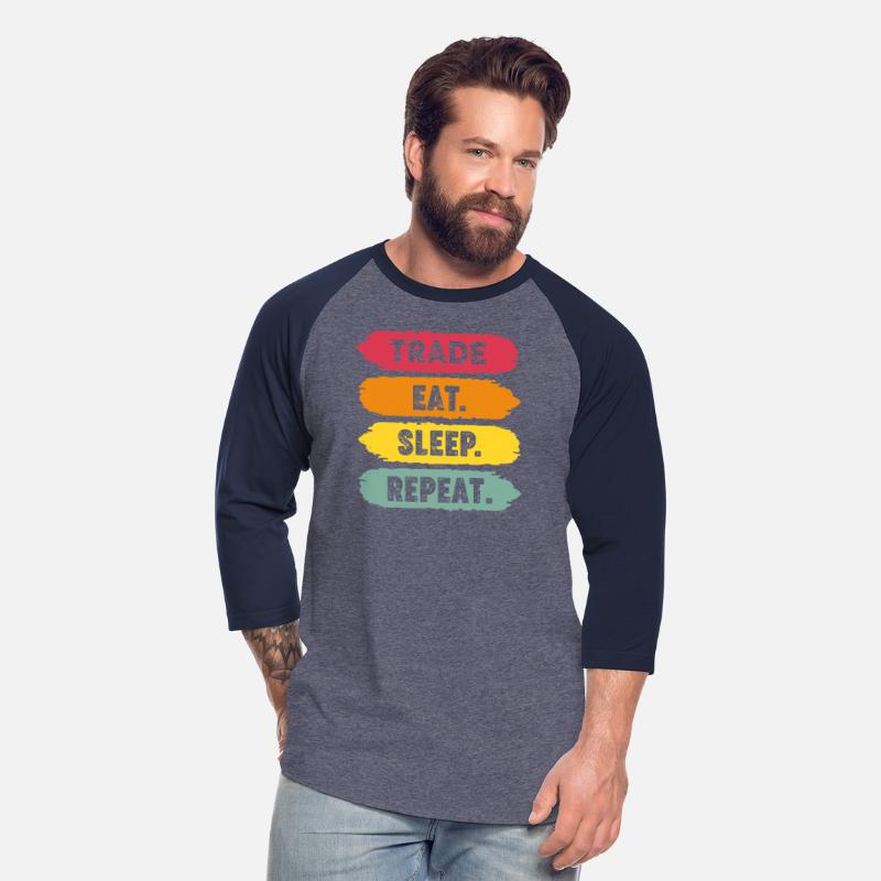 Trade Eat Sleep Repeat Shirt - Crypto Life Tee