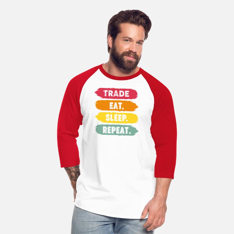 Trade Eat Sleep Repeat Shirt - Crypto Life Tee