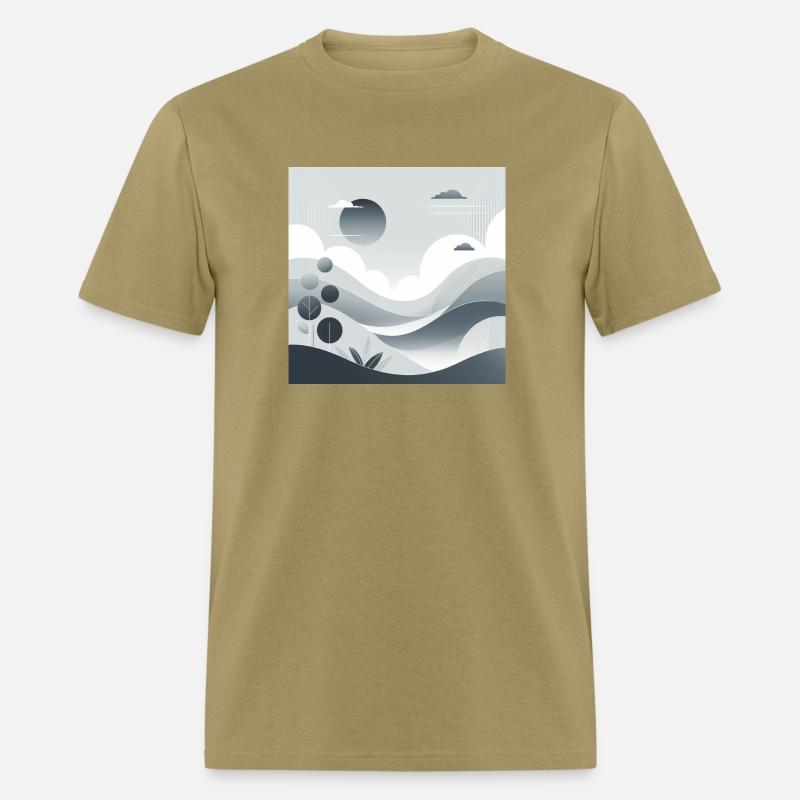 "Tranquil Monochrome Horizon"