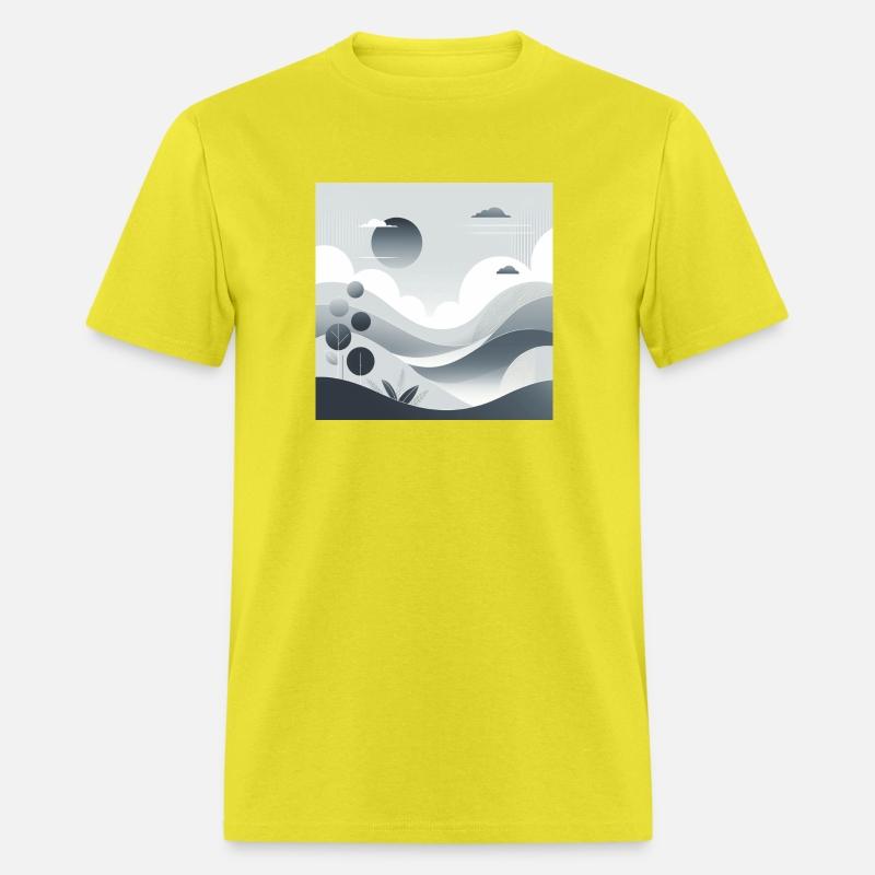 "Tranquil Monochrome Horizon"