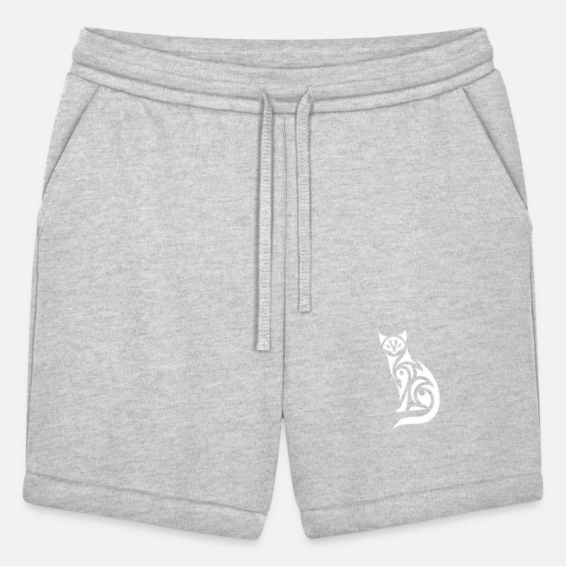 Tribal Cat In Expressive Silhouette