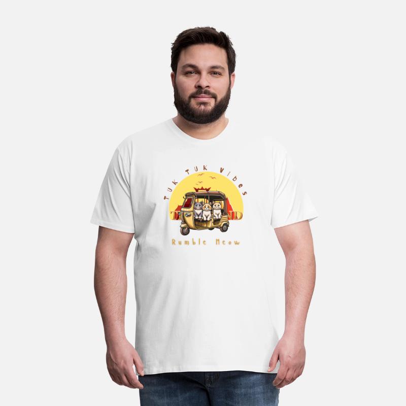Tuk tuk vibes rumble meow t-shirt for cat lover