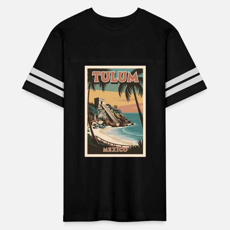 Tulum Retro Poster Vintage Souvenir